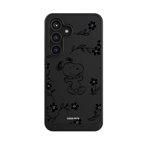 Samsung Galaxy S24 NIVOcore Snoopy und Flowers Transparent