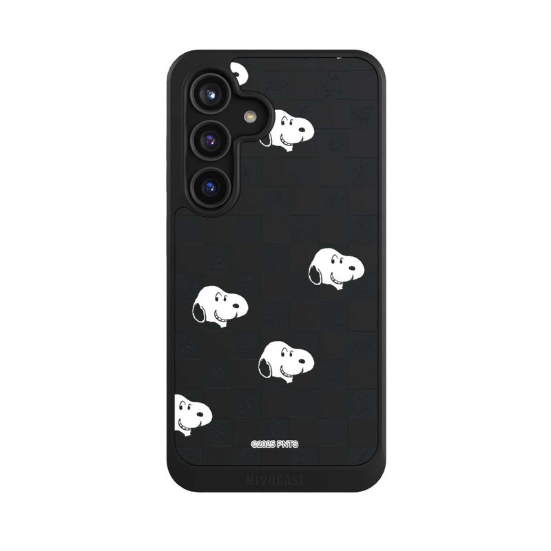 Galaxy S24 NIVOcore Snoopy Checked Pattern