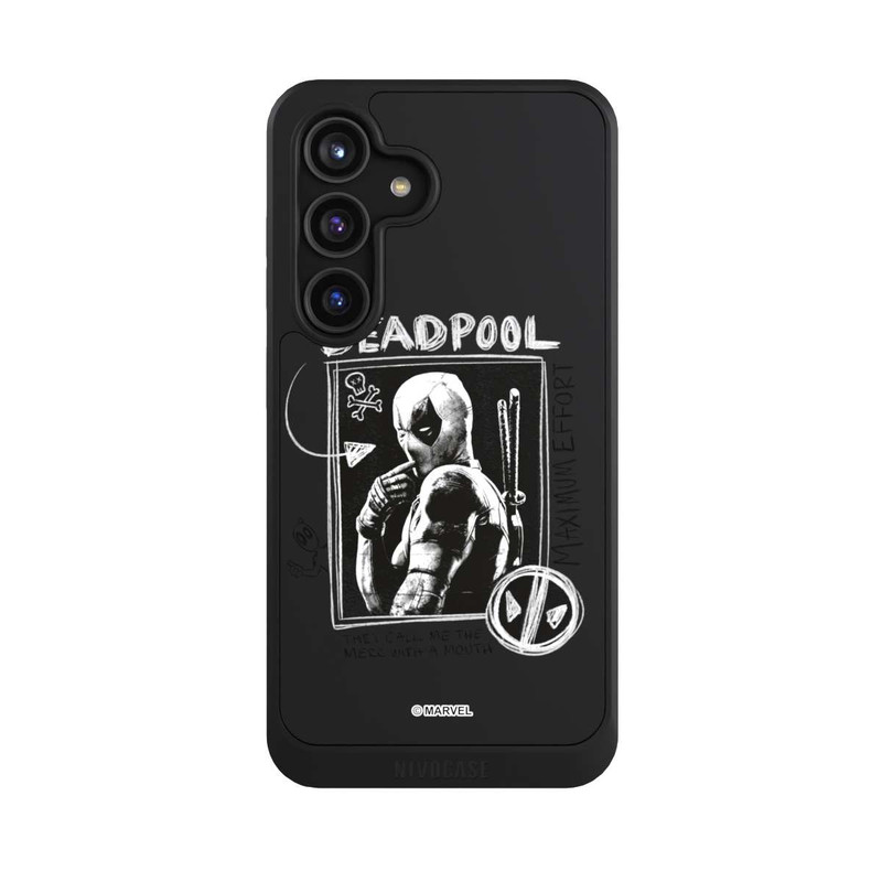Galaxy S24 NIVOcore Deadpool Transparent