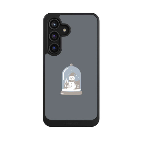 Samsung Galaxy S24 NIVOcore Minimalist Snow Globe with Snowman