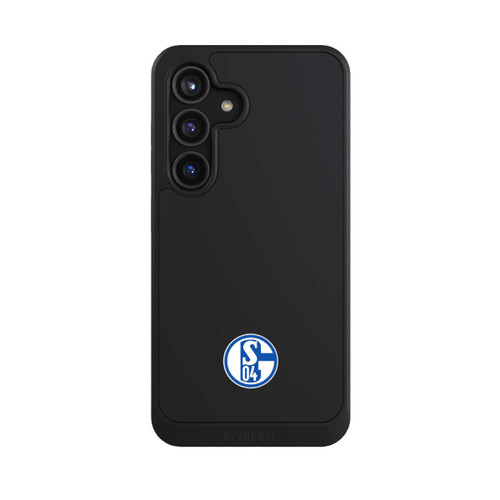 Samsung Galaxy S24 NIVOcore FC Schalke 04 Logo Klein Transparent