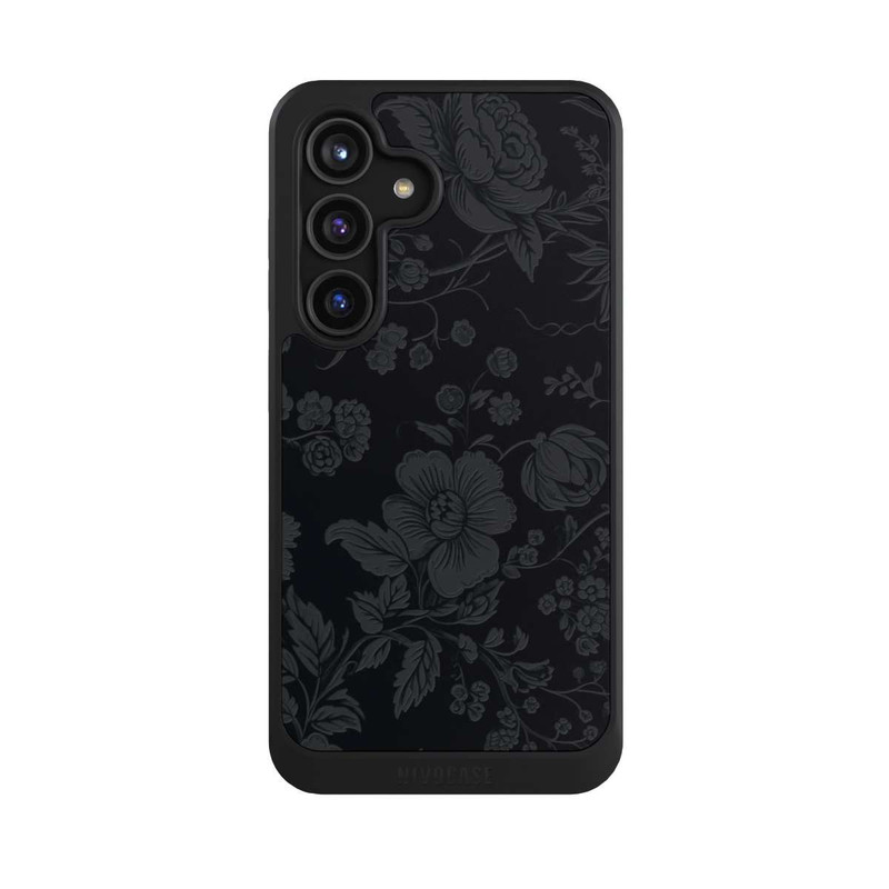 Galaxy S24 NIVOcore Fleur Foncée Look Vintage