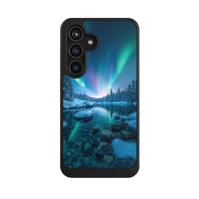 Galaxy S24 NIVOcore Aurores boréales Briller avec IA