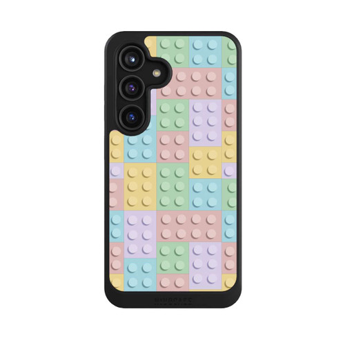 Samsung Galaxy S24 NIVOcore Colorful Blocks Pattern