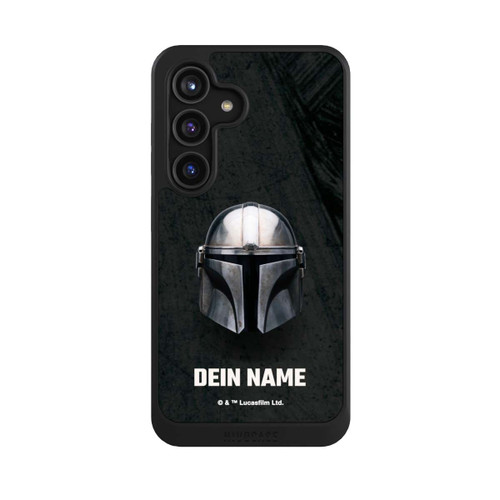 Samsung Galaxy S24 NIVOcore Star Wars Mandalorian Black Helmet customisable