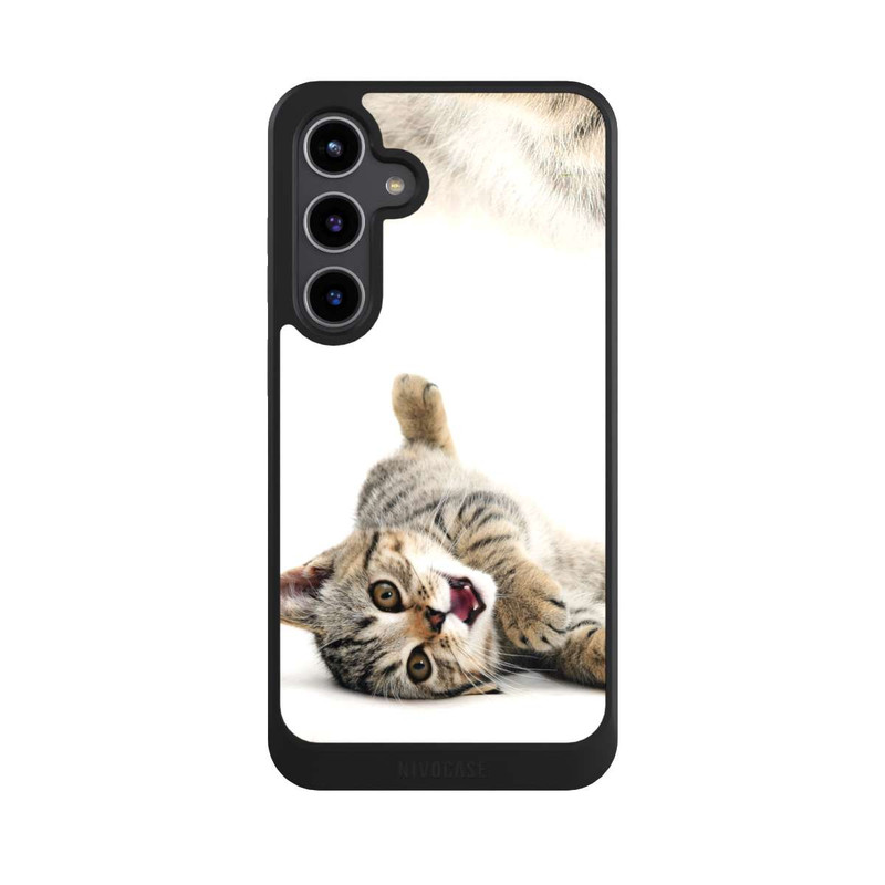 Galaxy S24 + NIVOcore Chaton qui se Roule