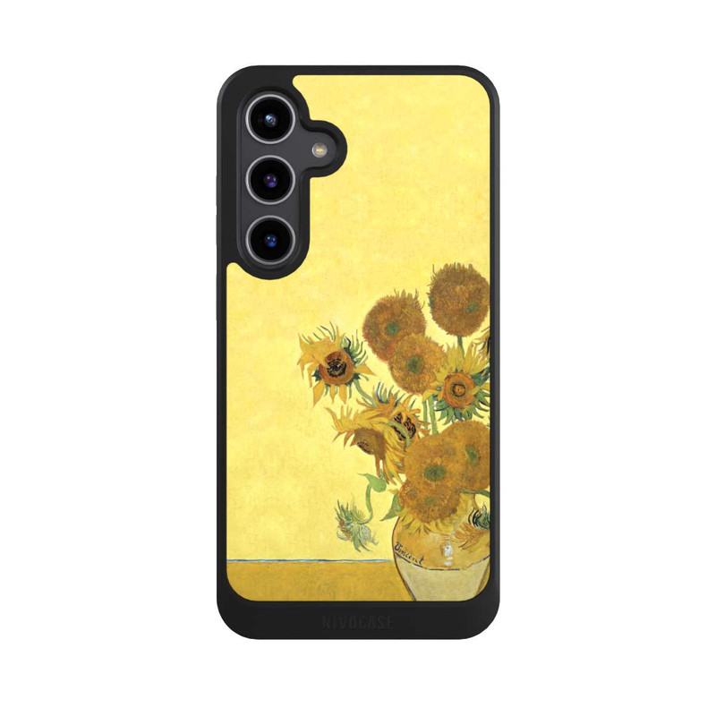 Galaxy S24 + NIVOcore Sonnenblumen