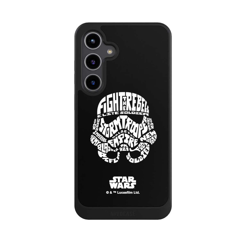 Galaxy S24 + NIVOcore Storm Trooper Typo Graphic