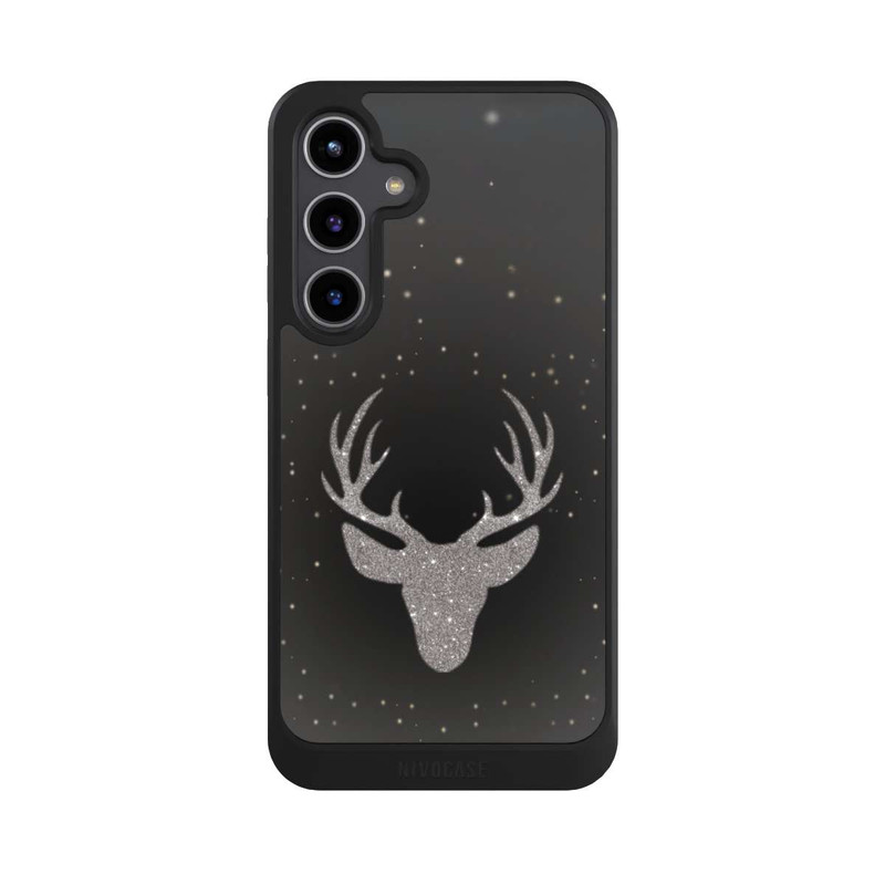 Galaxy S24 + NIVOcore Hirsch Glitzer Look