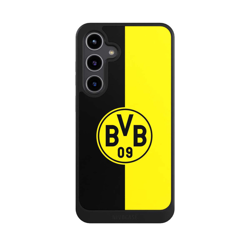 Galaxy S24 + NIVOcore BVB Schwarz / Gelb