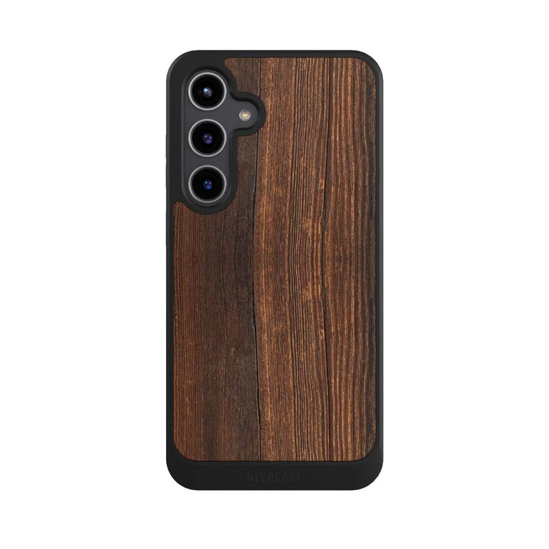 Galaxy S24 + NIVOcore Walnut Wood Look