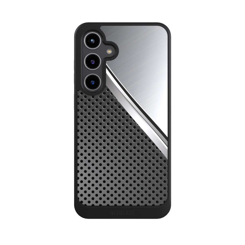 Galaxy S24 + NIVOcore Surface Métallique en Duo