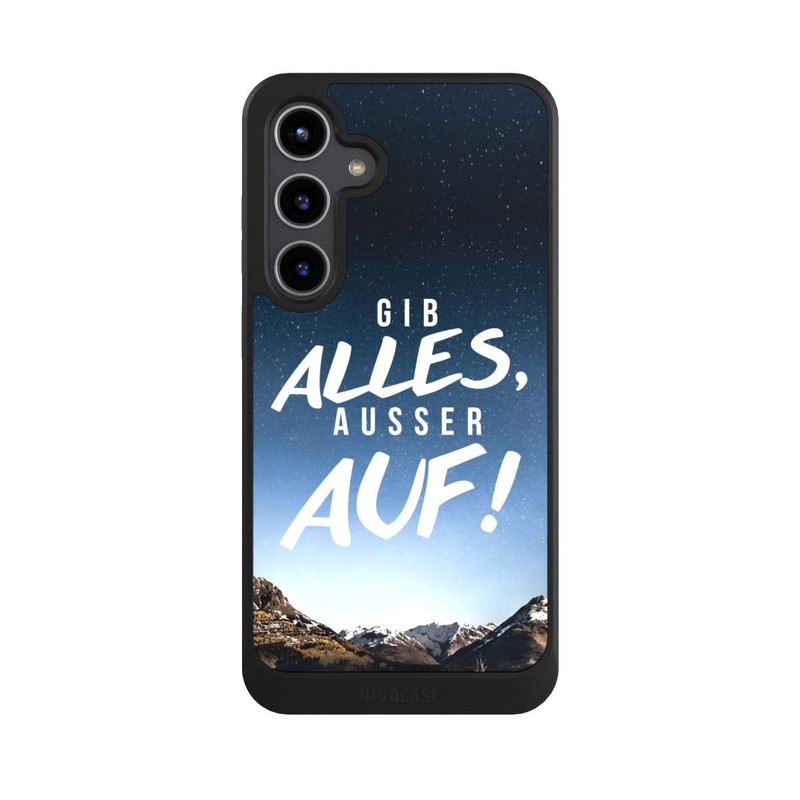 Galaxy S24 + NIVOcore Gib Alles Ausser Auf