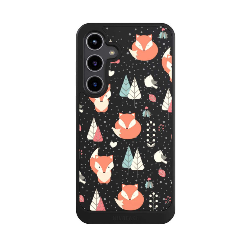 Galaxy S24 + NIVOcore Fuchs Muster