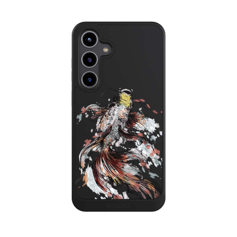 Galaxy S24 + NIVOcore Koi (Qquarelle) sans Fond