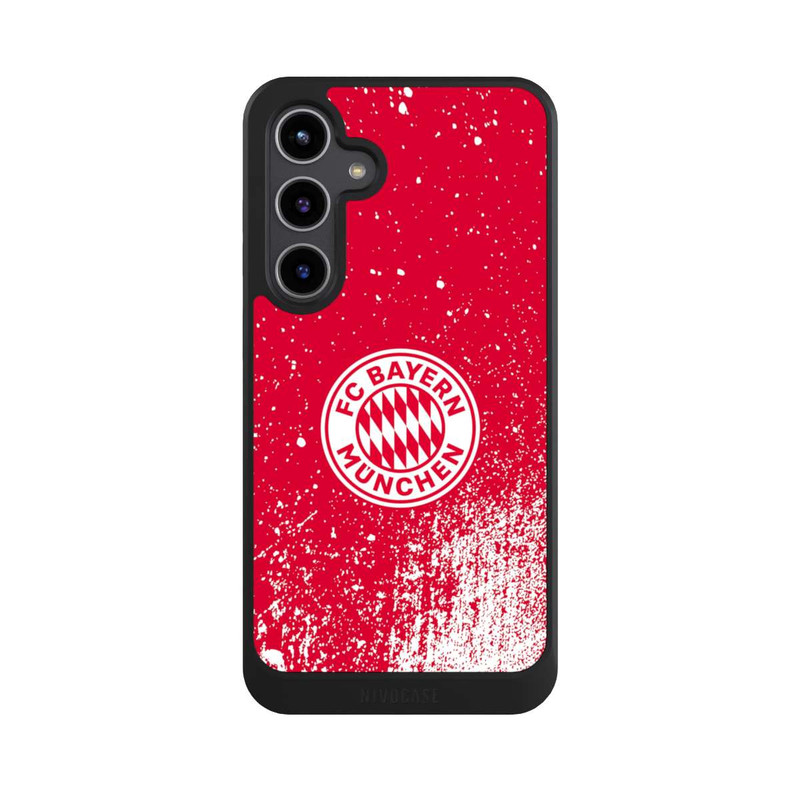Galaxy S24 + NIVOcore Splatter Rot - FCB
