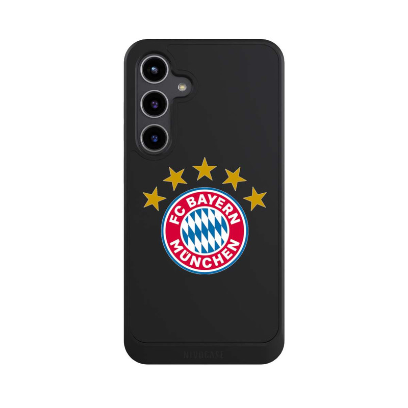 Galaxy S24 + NIVOcore FCB Logo mit Sterne - ohne Hintergrund
