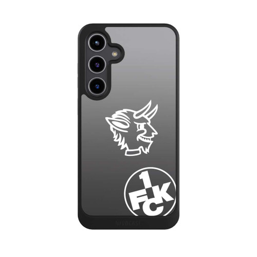 Samsung Galaxy S24+ NIVOcore Teufelskopf FCK auf Schwarz