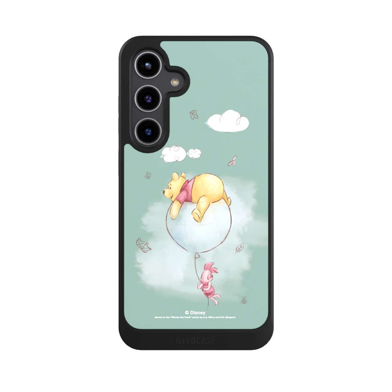 Galaxy S24 + NIVOcore Unerschrocken durch einen Ballon