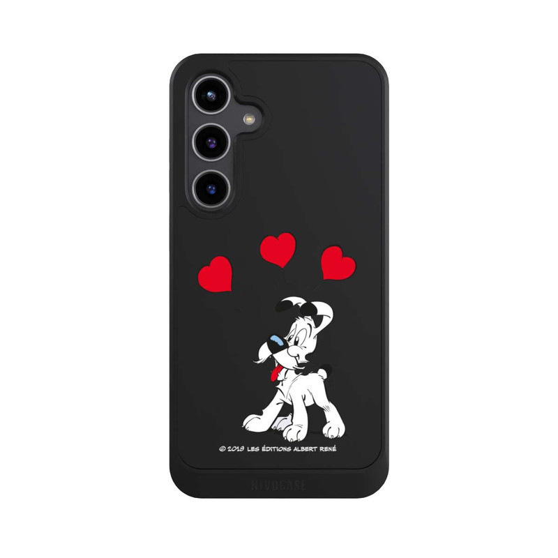 Galaxy S24 + NIVOcore Amour Idéfix Transparent
