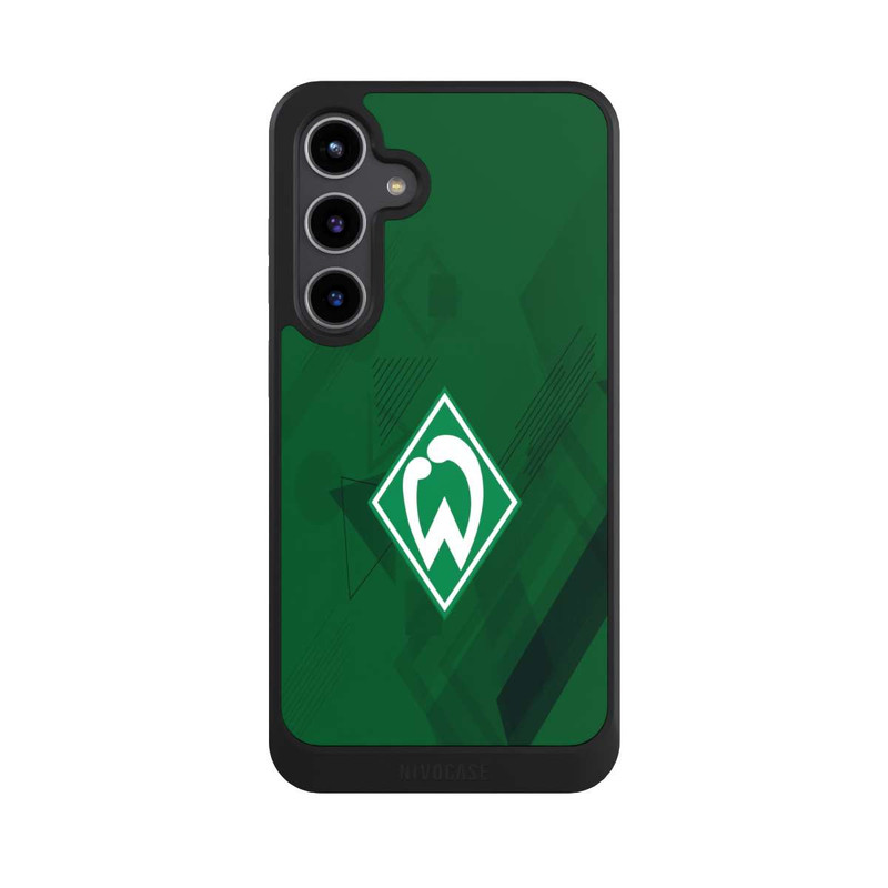 Galaxy S24 + NIVOcore Grüne Grafikelemente - Werder Bremen