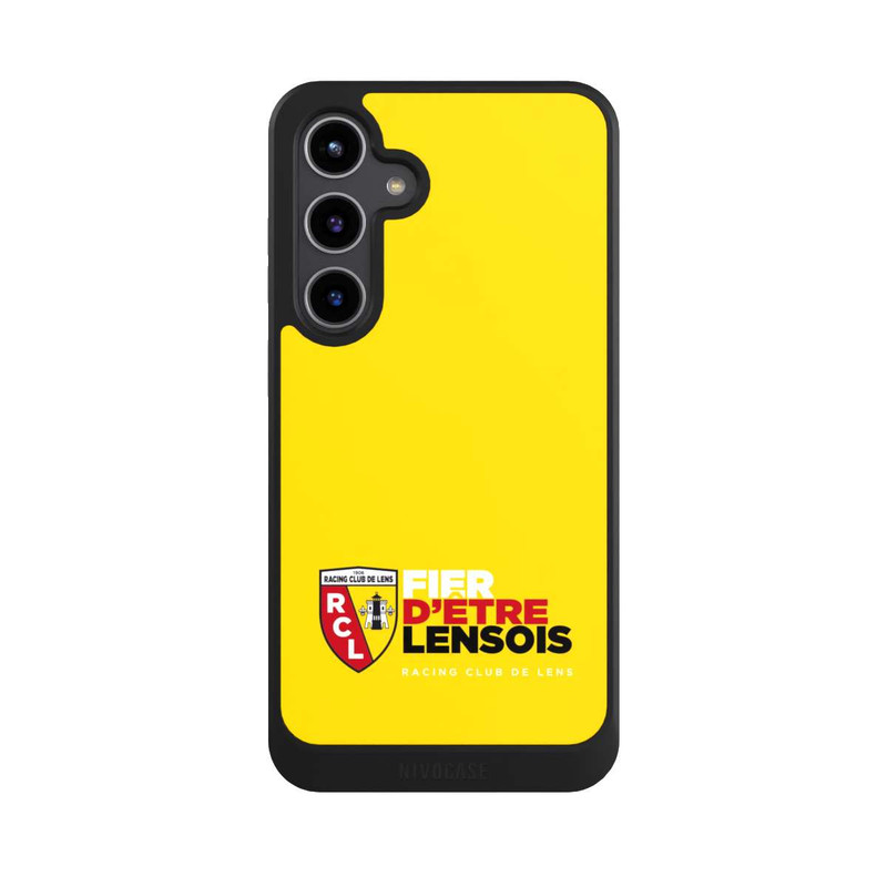 Galaxy S24 + NIVOcore RCL-Logo Gelb Unten