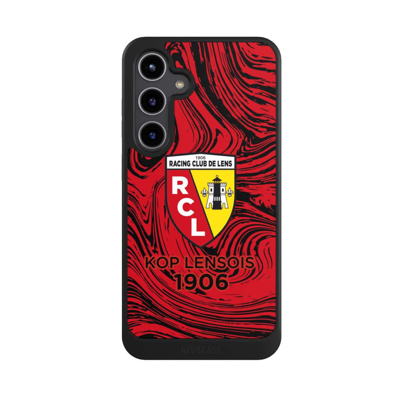 Galaxy S24 + NIVOcore RC Lens Welle Rot