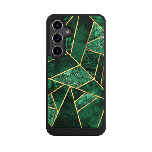 Samsung Galaxy S24+ NIVOcore Tief Smaragdgrün Golddruck