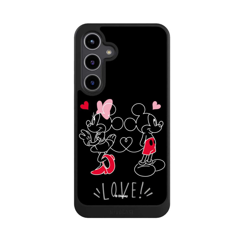 Galaxy S24 + NIVOcore Mouse in Love black
