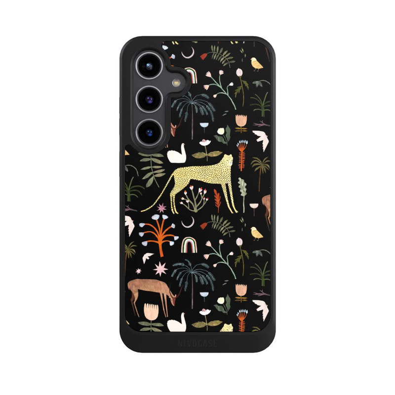 Galaxy S24 + NIVOcore Lettres du jardin sauvage par Léa Le Pivert
