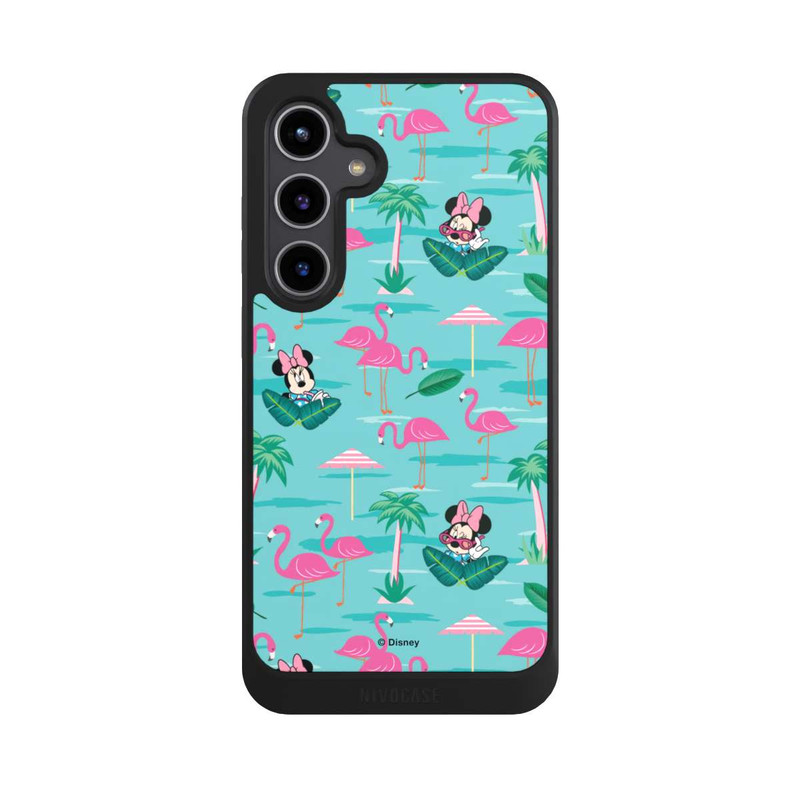 Galaxy S24 + NIVOcore Minnie Flamant Rose