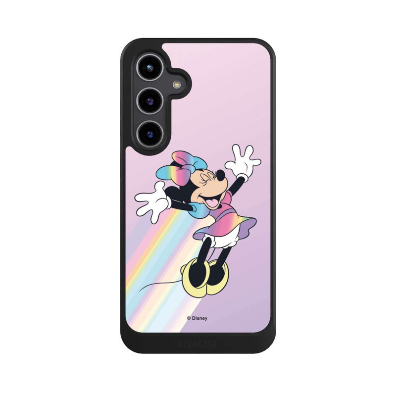 Galaxy S24 + NIVOcore Minnie Arc-en-ciel