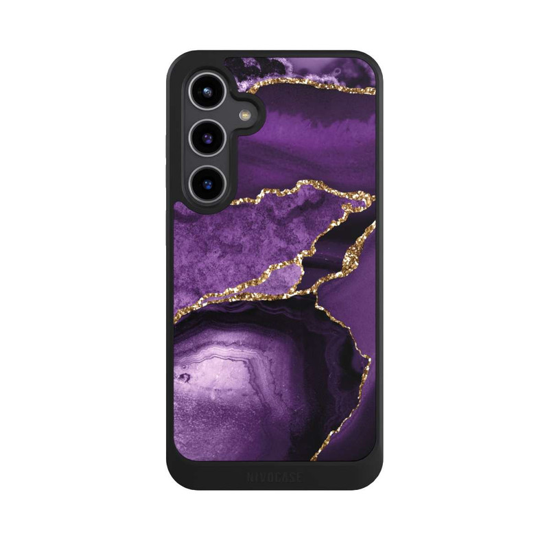 Galaxy S24 + NIVOcore Marbre Violet Paysage