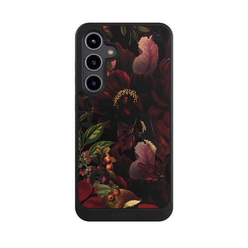 Samsung Galaxy S24+ NIVOcore Dunkle Rote Vintage Barock Rosen