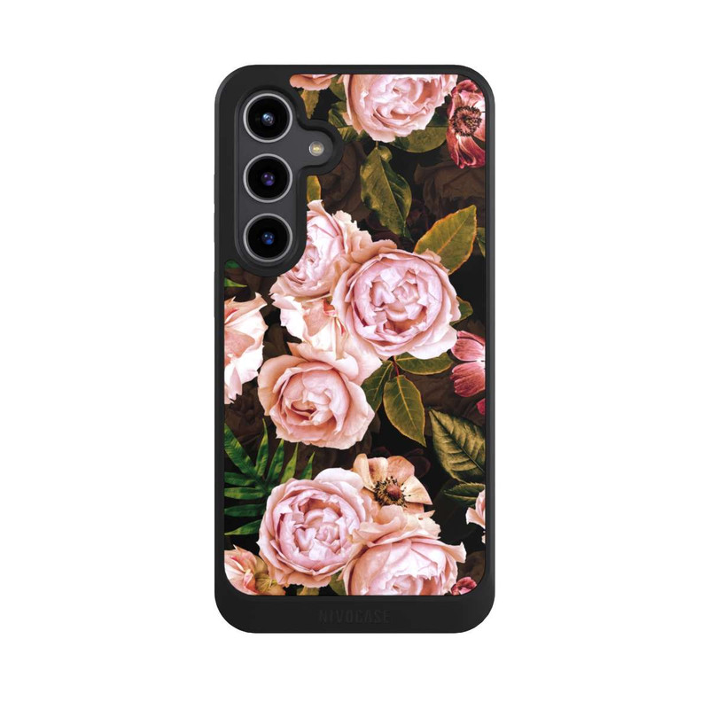 Galaxy S24 + NIVOcore Vintage Rosentapete