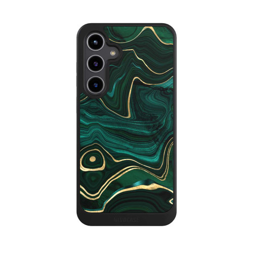 Samsung Galaxy S24+ NIVOcore Malachit Golddruck