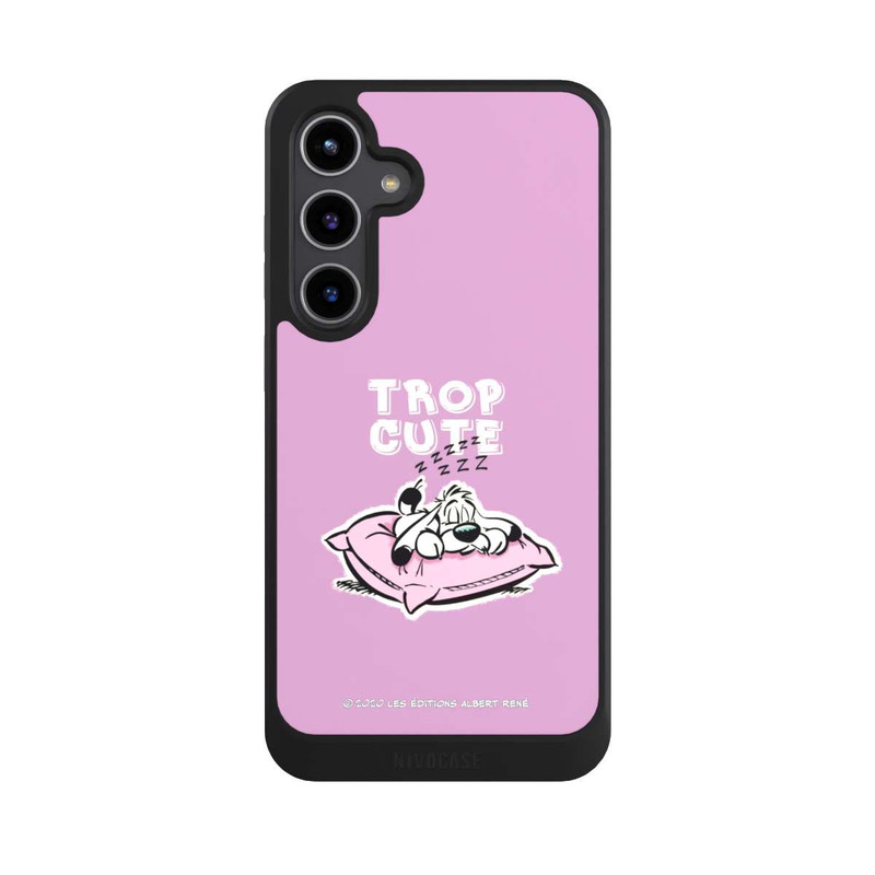 Galaxy S24 + NIVOcore Trop Cute Rose - Idéfix