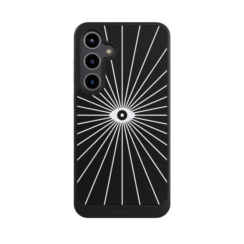 Galaxy S24 + NIVOcore Abstraktes Auge