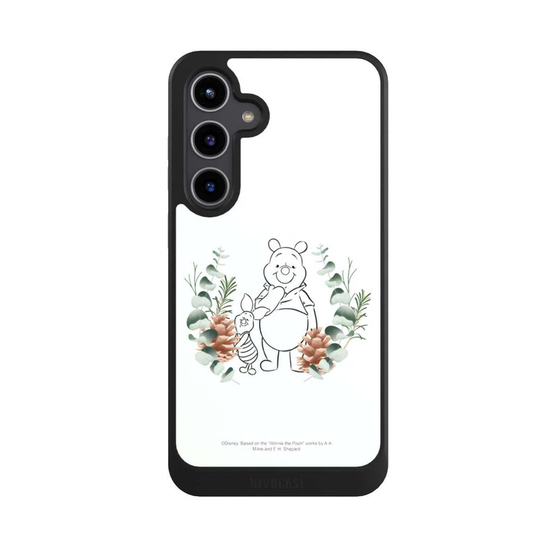 Galaxy S24 + NIVOcore Grüne Liebe Puuh und Ferkel