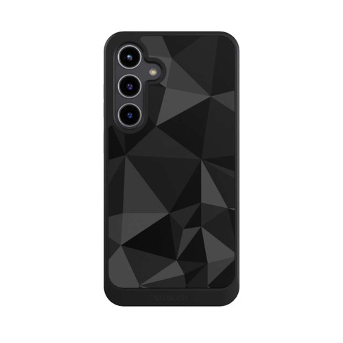 Samsung Galaxy S24+ NIVOcore Motif Polygone Noir
