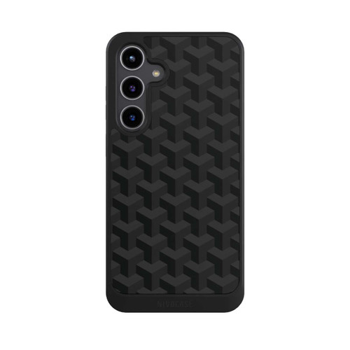 Samsung Galaxy S24+ NIVOcore Black Isometric Pattern