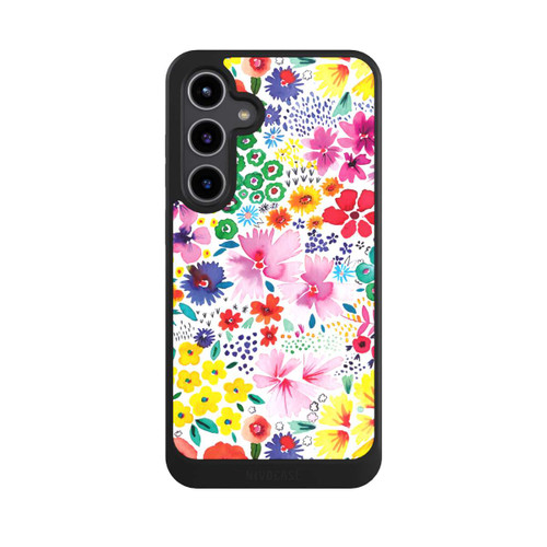Samsung Galaxy S24+ NIVOcore Kunstvolle kleine Frühlingsblumen