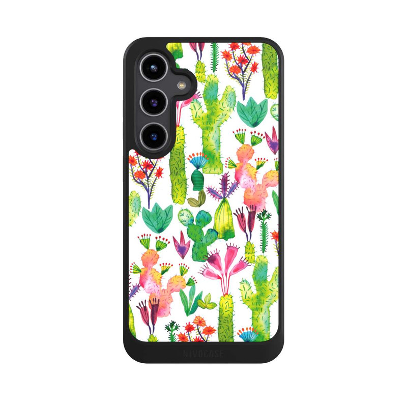 Galaxy S24 + NIVOcore Jardin de plantes succulentes de cactus