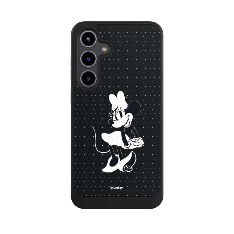 Galaxy S24 + NIVOcore Minnie Frech Schwarz