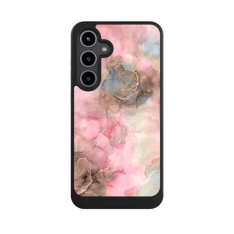 Galaxy S24 + NIVOcore Encre Rose Sarcelle