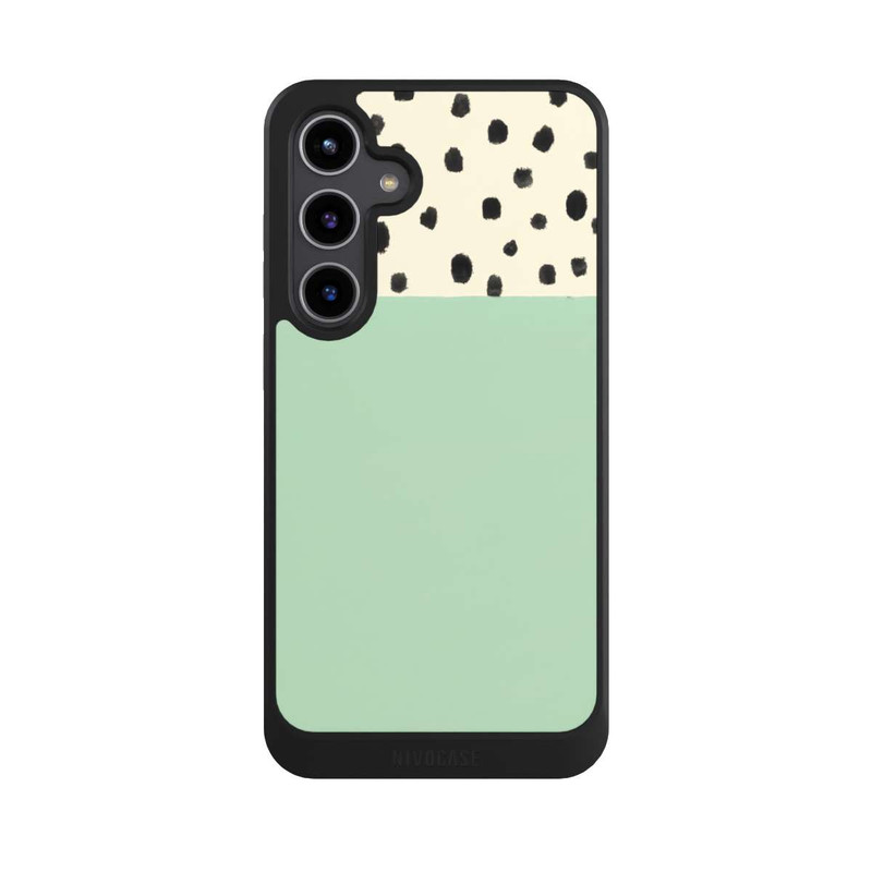 Galaxy S24 + NIVOcore Punkte und Boho