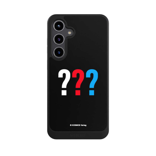Samsung Galaxy S24+ NIVOcore Drei Fragezeichen Logo