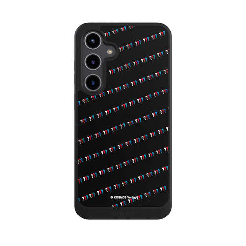 Samsung Galaxy S24+ NIVOcore Drei Fragezeichen Muster Schräg