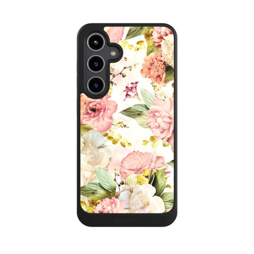 Samsung Galaxy S24+ NIVOcore Flower Frame Peonies beige