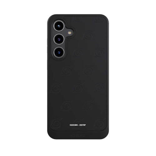 Samsung Galaxy S24+ NIVOcore Schwarzes Konoha-Muster Transparent
